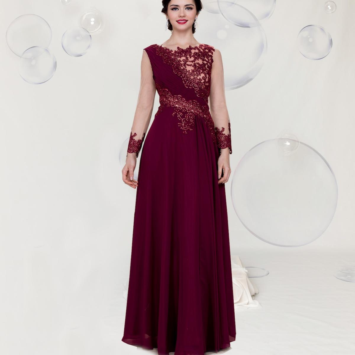 Lace Shoulder gown in Black, Burgundy, Blue or Gold Lace Shoulder gown in Black, Burgundy, Blue or Gold
