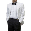 2 Pc - Tuxedo Suit, Shawl Collar White & Black Tux Pants