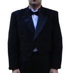 Men's Tuxedo Tailcoat, Black, Polyester