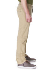 Men's  Slim Fit Khaki Chino Pants