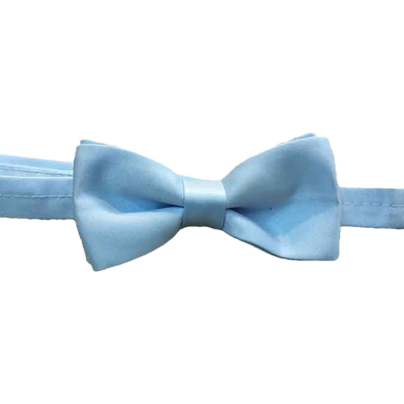 Bow Ties, Pre-tied & Banded - Baby Blue