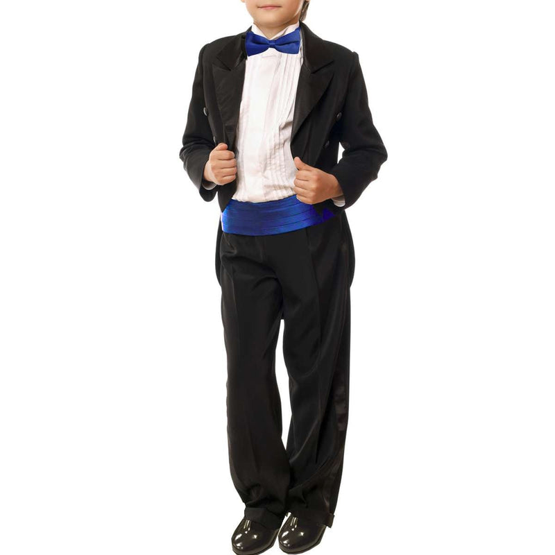 Boys 2 pc Tuxedo Tailcoat & Pants