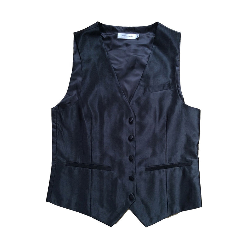 Ribbed Texture Pierre Cardin Vest