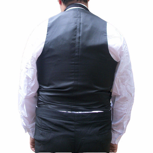 Mens Satin Tuxedo Vest with 6 Buttons