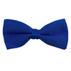 Mens Bow Tie, Pretied Banded - Royal Blue