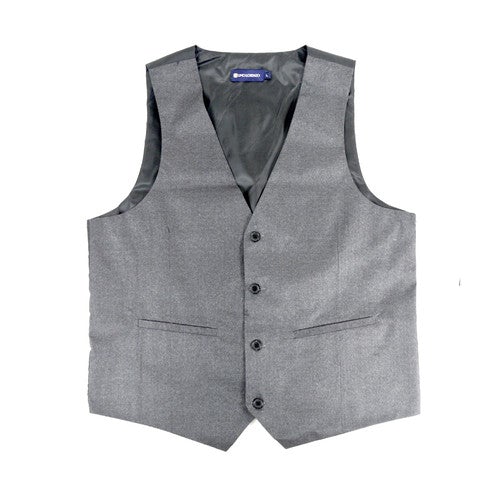 Men's Tuxedo Vest, Charcoal Gray, 4 Buttons Men's Tuxedo Vest, Charcoal Gray, 4 Buttons