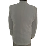 Mens Shawl Collar White Tuxedo Dinner Jacket, Polyester