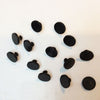 Black Plastic Cuff Links, 500 Pieces