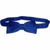 Mens Bow Tie, Pretied Banded - Royal Blue