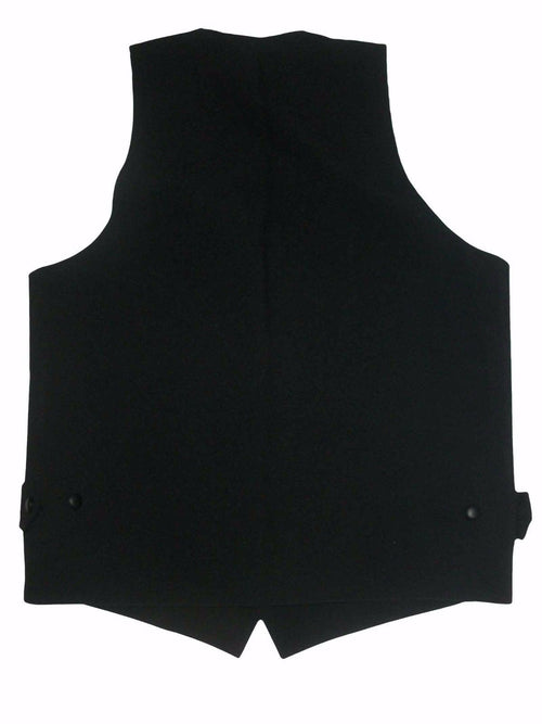 Men's Tuxedo Vest, Black, 5 Buttons & Inside Pockets