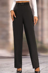 Long Loose Fit Straight Pants