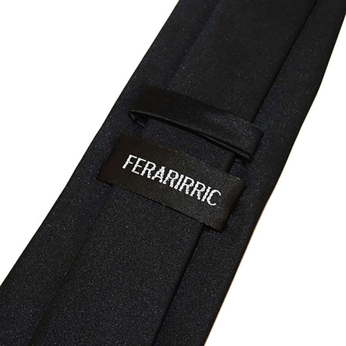 Men's Neck Tie 3" Wide - Black