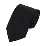 Men's Neck Tie 3" Wide - Black