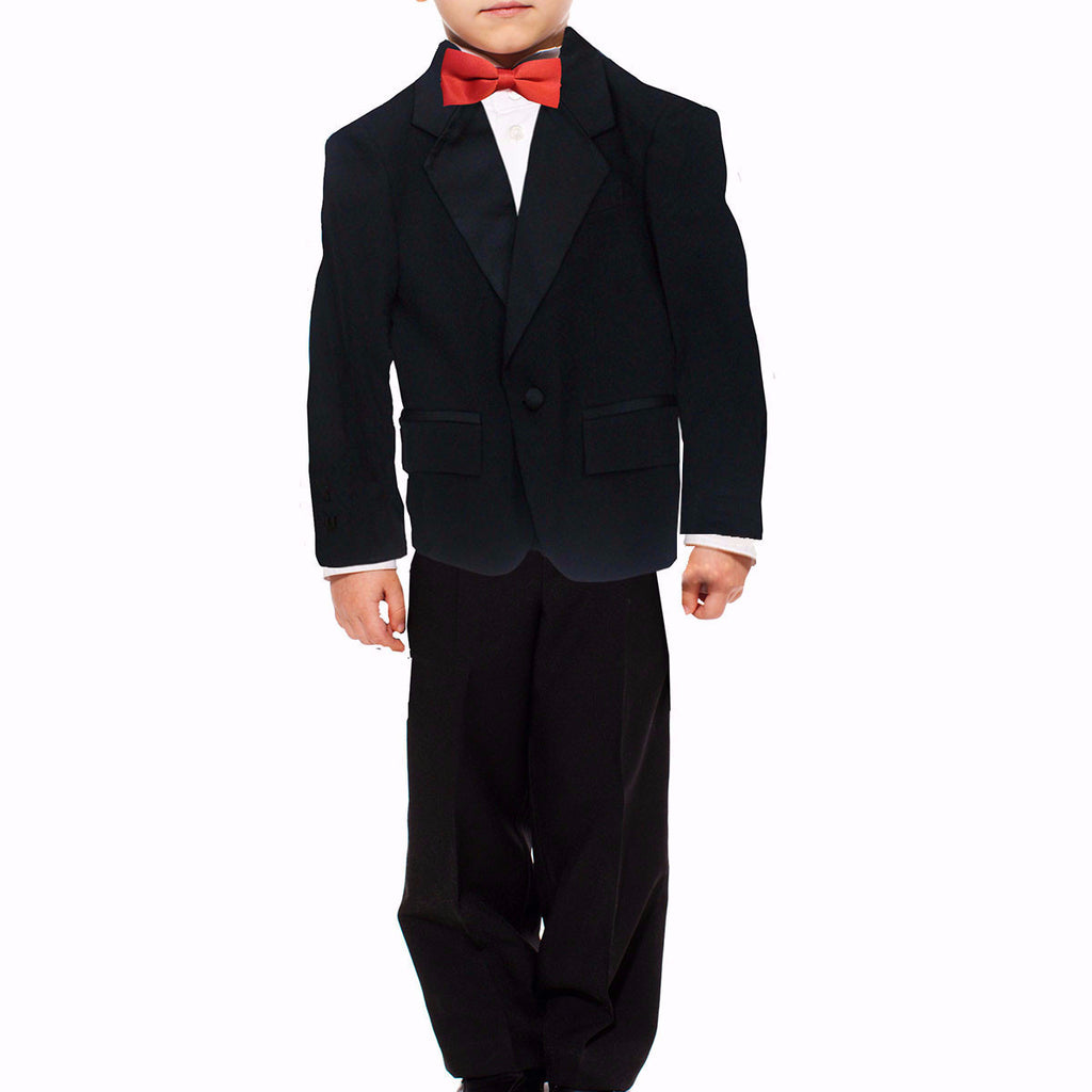 Boys Notch Collar Tuxedo Suit