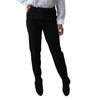 Women's Tuxedo Pants Black, Pleated Adjustable, Polyester