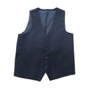Young Men's Vest, Black, Slim Fit