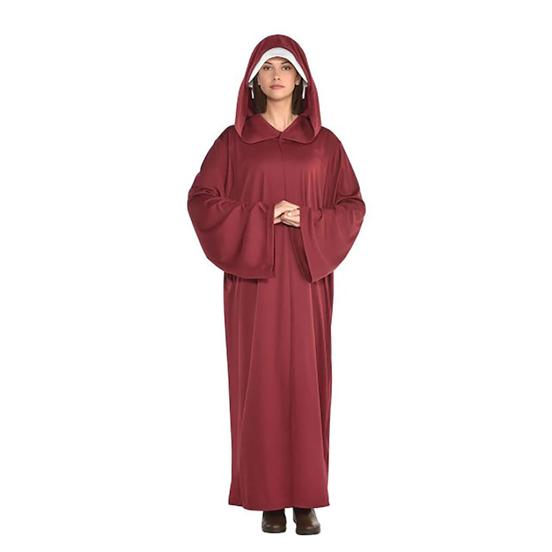 Red Hooded Robe Costume, Adult