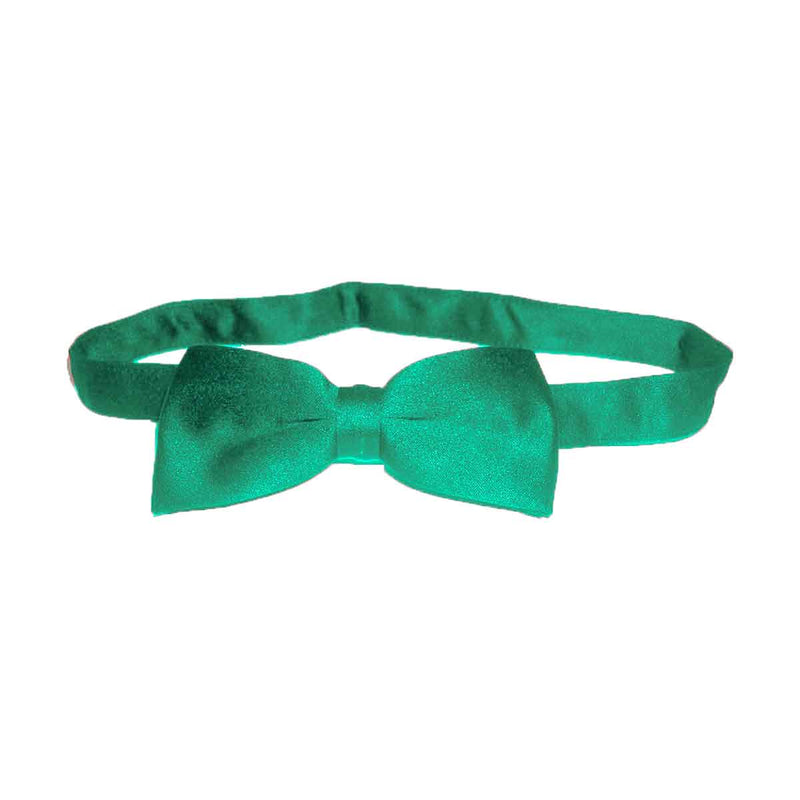 Bow Ties, Pre-tied & Banded - Kelly Green