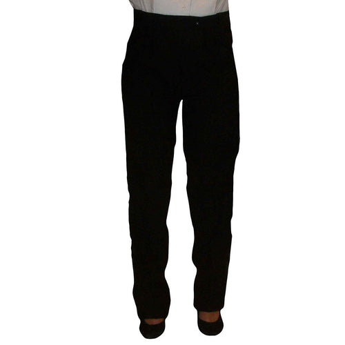 Women's Tuxedo Pants, Black, Non Pleated Adjustable, Polyester